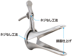 鏡面仕上げ